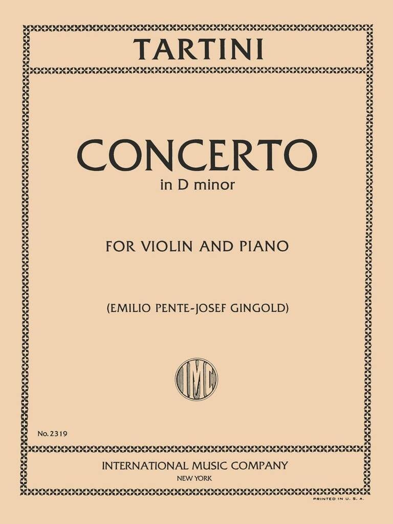 Concerto Re M. (Gingold)